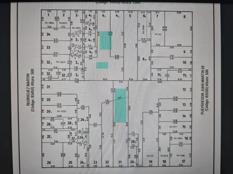 Terreno en Venta 65  mts Fondo