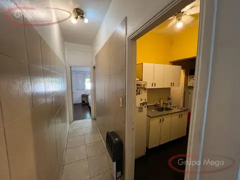 Departamento 2 ambientes con 1 baño