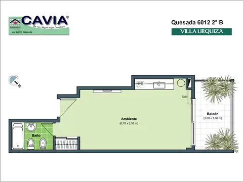 Departamento en Alquiler al Noroeste