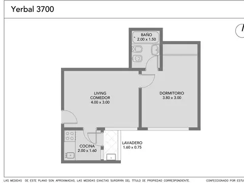 Yerbal 3700, Piso 5