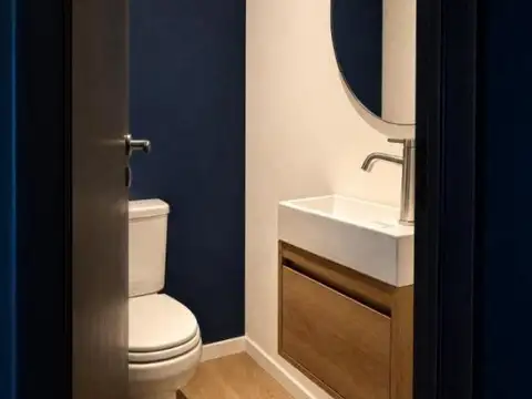 Departamento 2 ambientes con 2 baños
