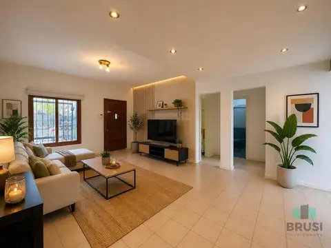 Casa 4 ambientes con 2 baños