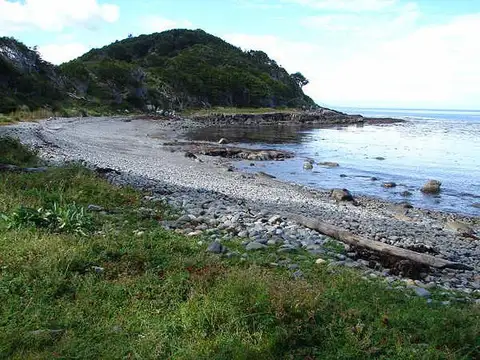 Última fracción sobre el Canal de Beagle con 4,7 km de costa - Fin del Mundo