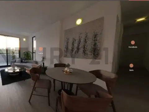 Departamento en Venta de 2 ambientes
