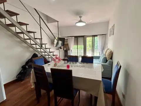 Departamento 2 ambientes con 2 baños