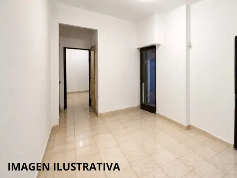 Departamento 2 ambientes con patio en caba