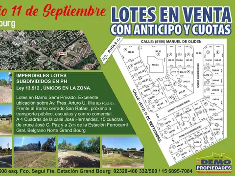 11 de Septiembre al al 700