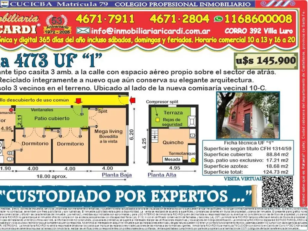 Rafaela 4773 , Piso PB