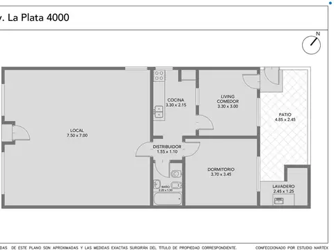 Depto Tipo Casa en Venta 40 años