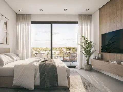 Departamento 3 ambientes con 2 baños