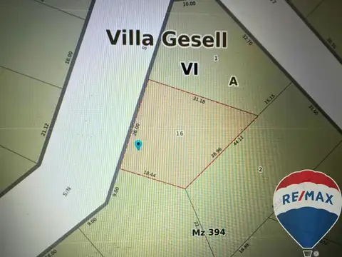 Terreno en Venta de 645,0 m2