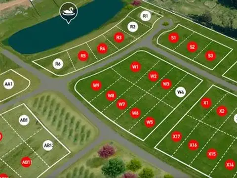 Terreno en Venta de 851,0 m2