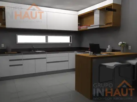 Depto Tipo Casa 6 ambientes con 2 baños