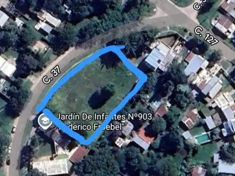 Lote en Venta Berisso | Calle 37 e/ 126 y 127