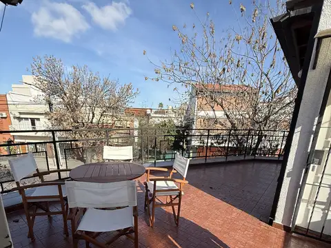 Ph duplex 3 amb Villa Luro patio y terraza con quincho