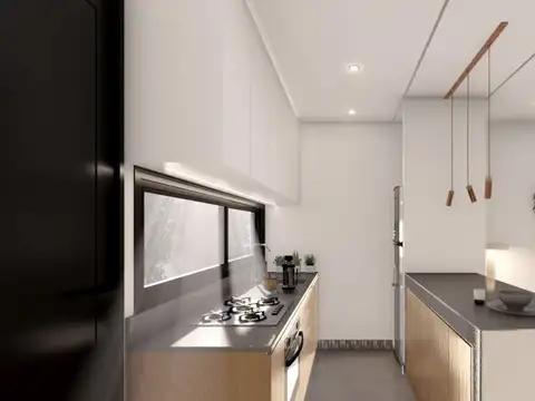 Departamento 2 ambientes con 1 baño