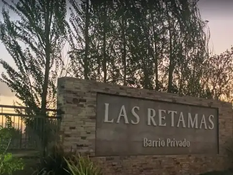 Lote en venta barrio privado las retamas