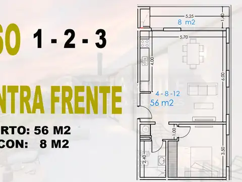 Departamento en Venta en San Antonio de Padua, USD 98.000