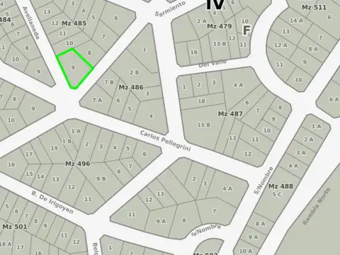 Sarmiento esquina Avellaneda Mar de Ostende