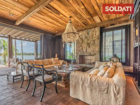 Casa en Alquiler Temporal o Anual  amoblada al Lago Central Los Castores Nordelta