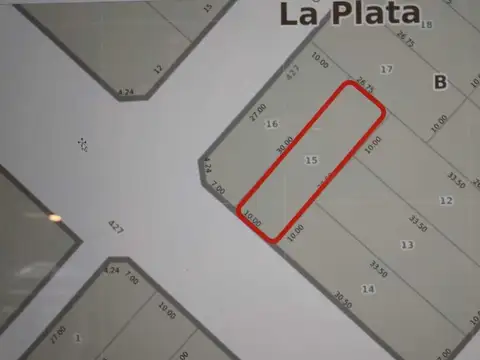 Terreno en Venta en La Plata, Partido de La Plata
