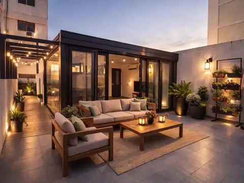 Exclusivo PH en Palermo con terraza propia totalmente reciclado.