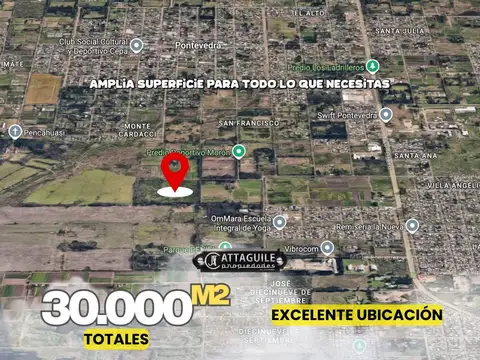 Terreno en Venta 173,20  mts Fondo