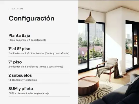 Departamento en Venta de 3 dormitorios