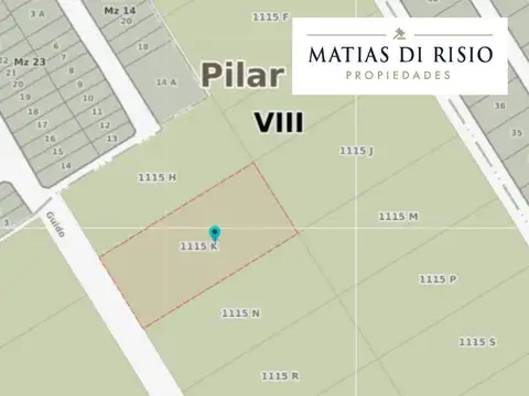 VENTA LOTE 6275 MTS2 - PILAR