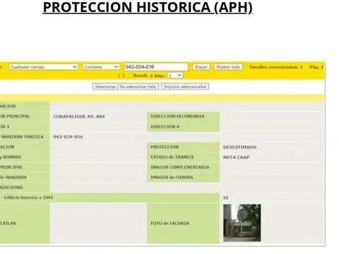Terreno en Venta en Parque Chacabuco, USD 350.000