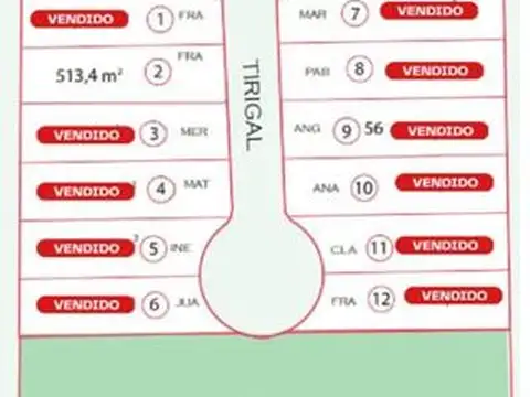 Intendente Tirigal  al 1700