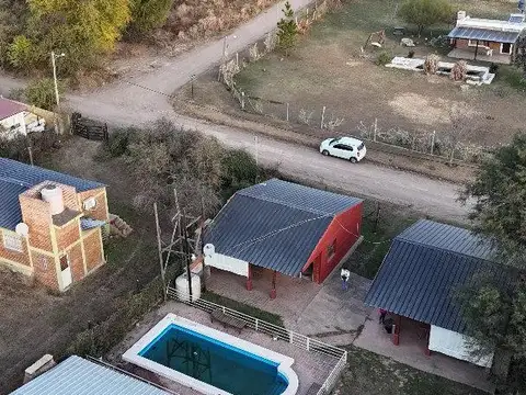Venta Complejo Turístico De 3 Cabañas En 656 Mts² De Terreno Sobre Av. Principal De San Roque