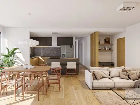Departamento 4 ambientes con 2 baños