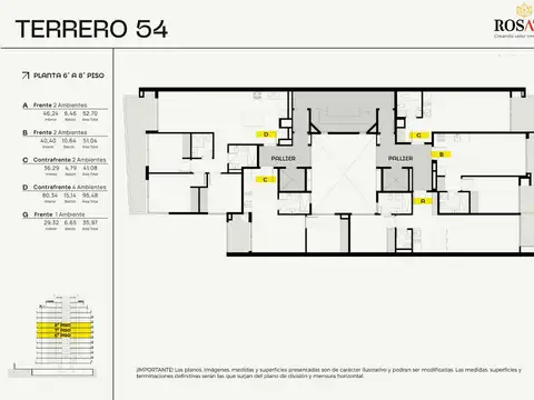 Departamento en Venta de 2 ambientes