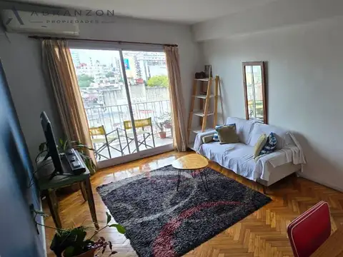 Departamento 2 ambientes amoblado en Flores
