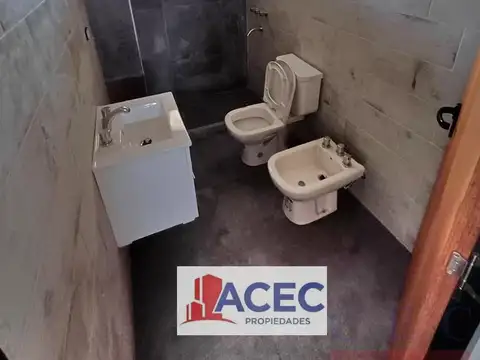 Departamento Monoambiente con 1 baño