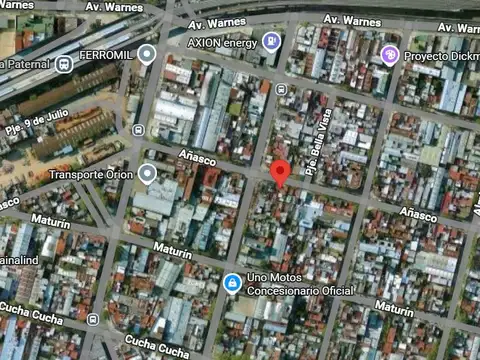 Terreno en Venta 31  mts Fondo