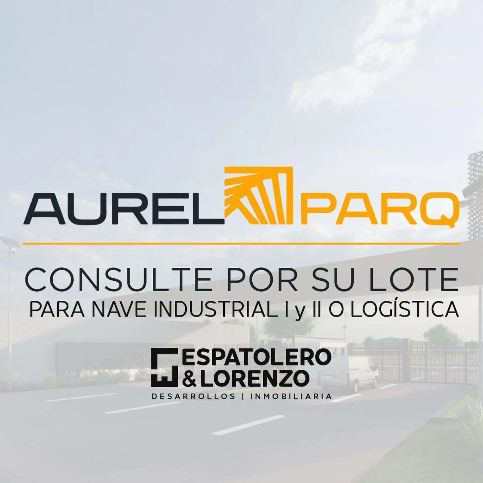 Lote 001 - 2074m2. AUREL PARQ