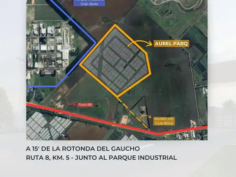 Lote 001 - 2074m2. AUREL PARQ