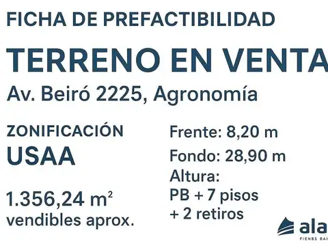 Av. Beiro  al 2200