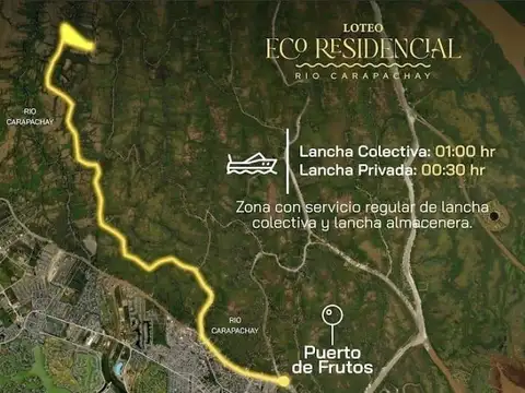 Terreno en Venta 640  mts Fondo