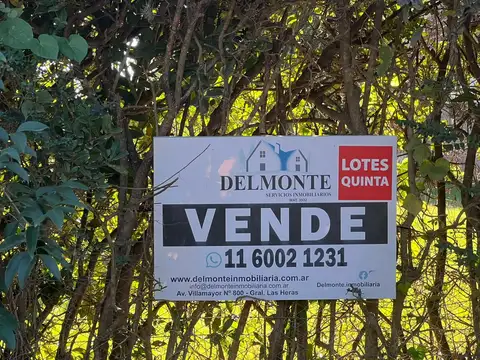Terreno en Venta 43  mts Fondo