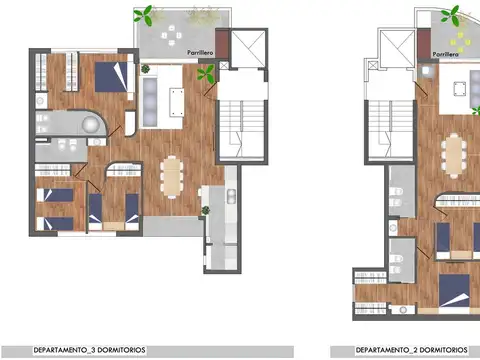 VENTA DEPARTAMENTO 3 DORMITORIOS EN ALBERDI