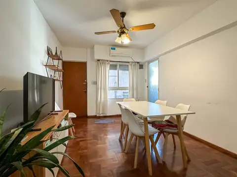 Departamento 1 dormitorio con galería Barrio Martin