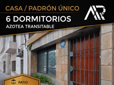 Casa en Venta de 6 dormitorios en Pta Carretas/Pque Rodó