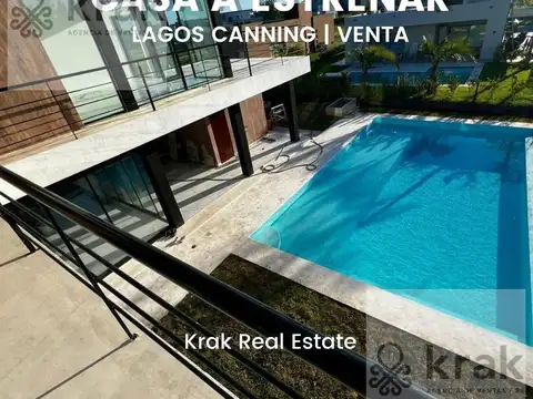 Casa a estrenar en Lagos de Canning