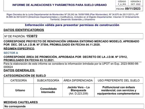 Terreno en Venta de 643,0 m2