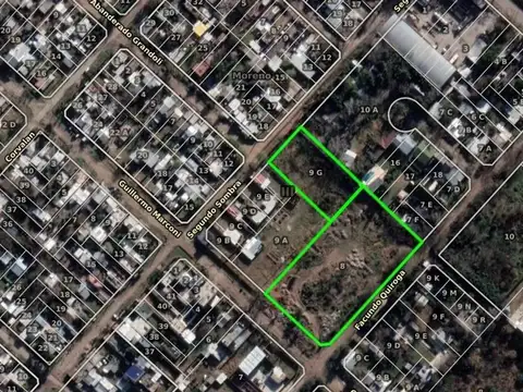 FRACCIÓN DE 9.200 M² A 3 CUADRAS DE AU. ACCESO OESTE