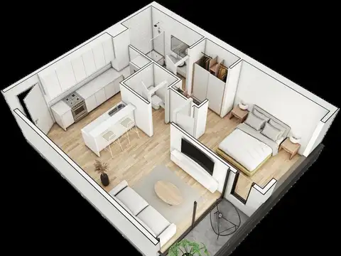 Departamento en Venta de 2 ambientes
