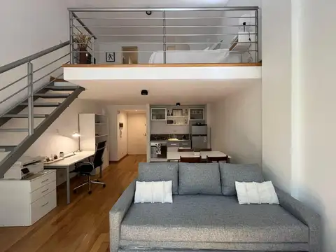 Departamento Monoambiente tipo loft en alquiler - 2 Baños - 60Mts2 - Palermo